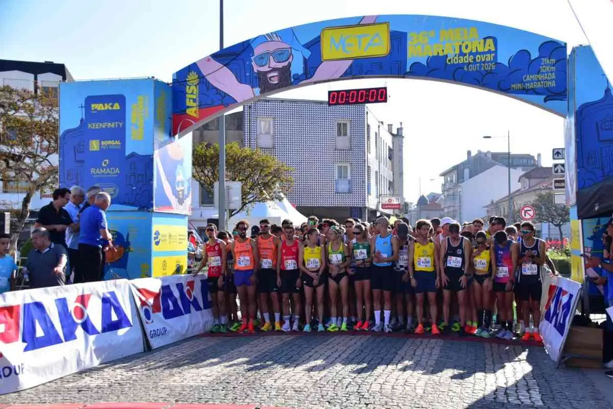 Maria Vinagre e Bernardo Rocha dominam Meia Maratona de Ovar