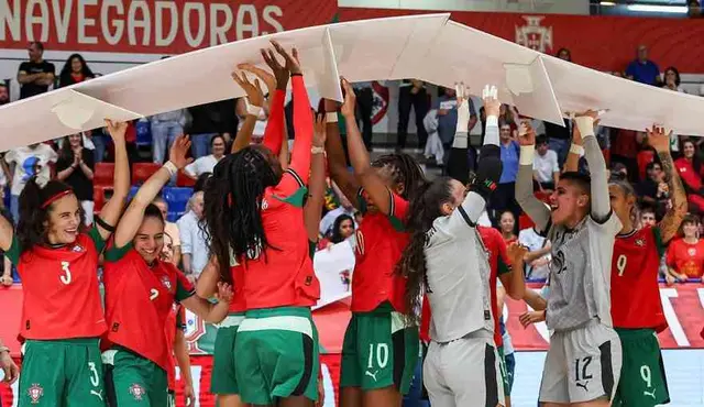 Três jogos, três vitórias e apuramento garantido para o Euro de Futsal na Croácia